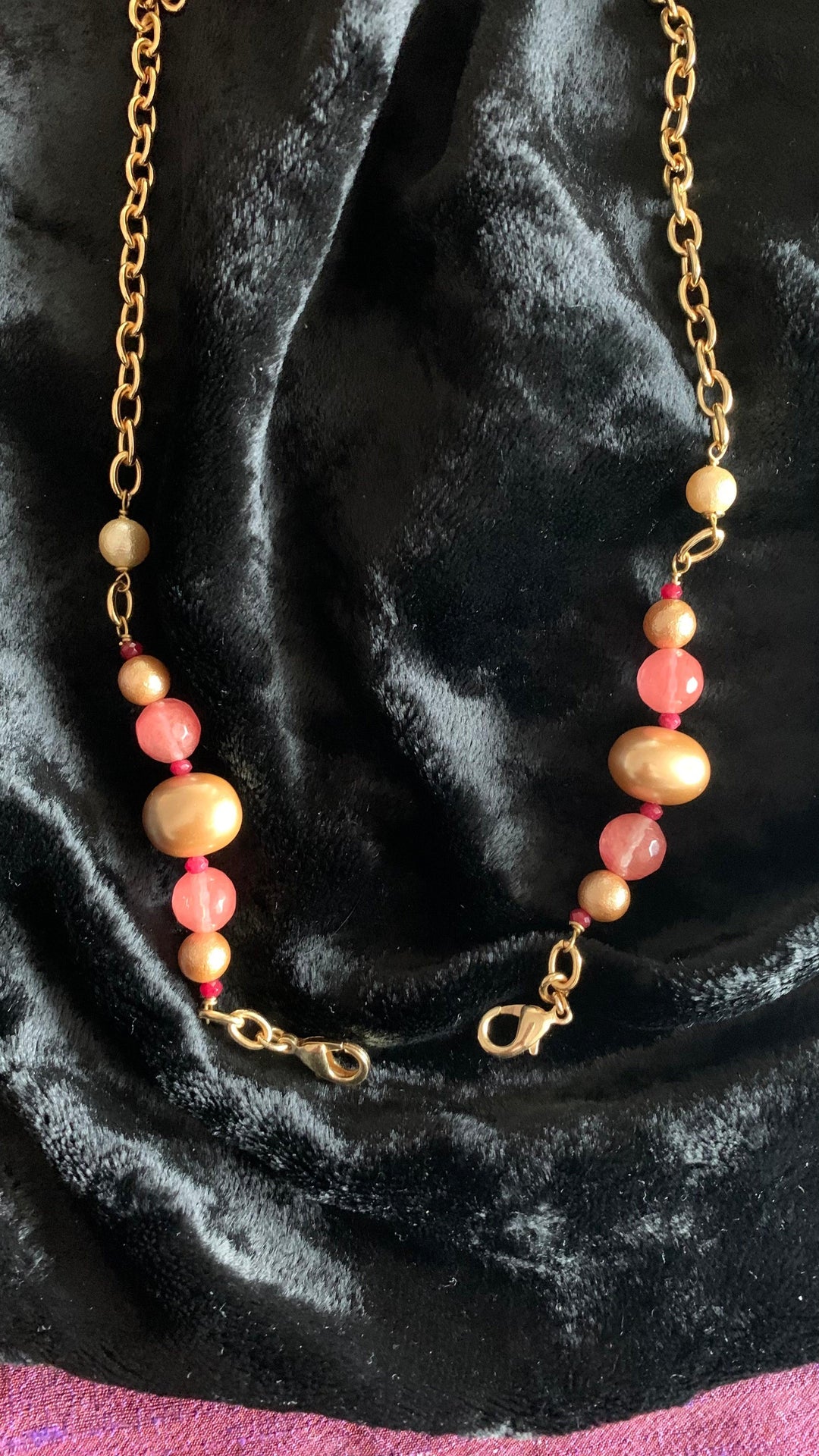 Stylish Natural Beads Mask chain - SHIVKA