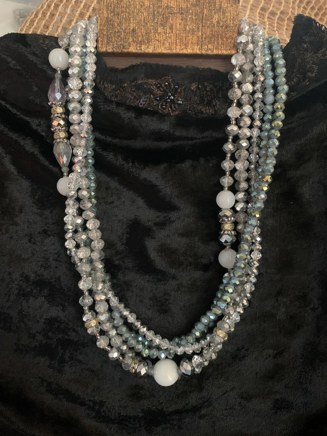 Five Lines Scintillating Necklace - SHIVKA