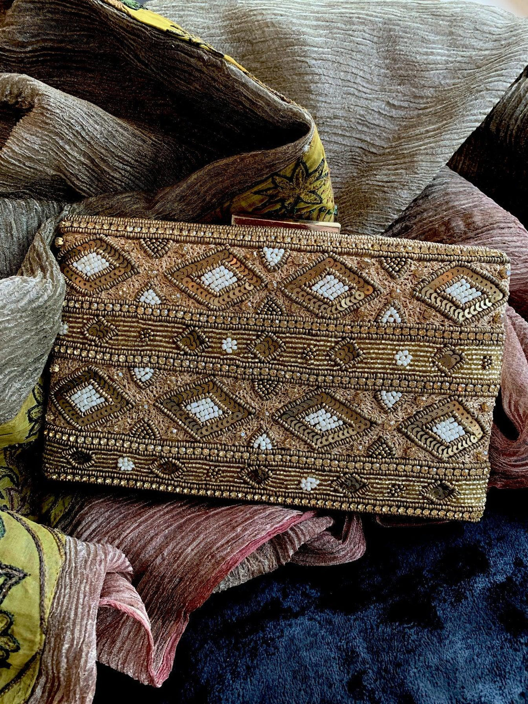 Gold Embellished Beauty - SHIVKA