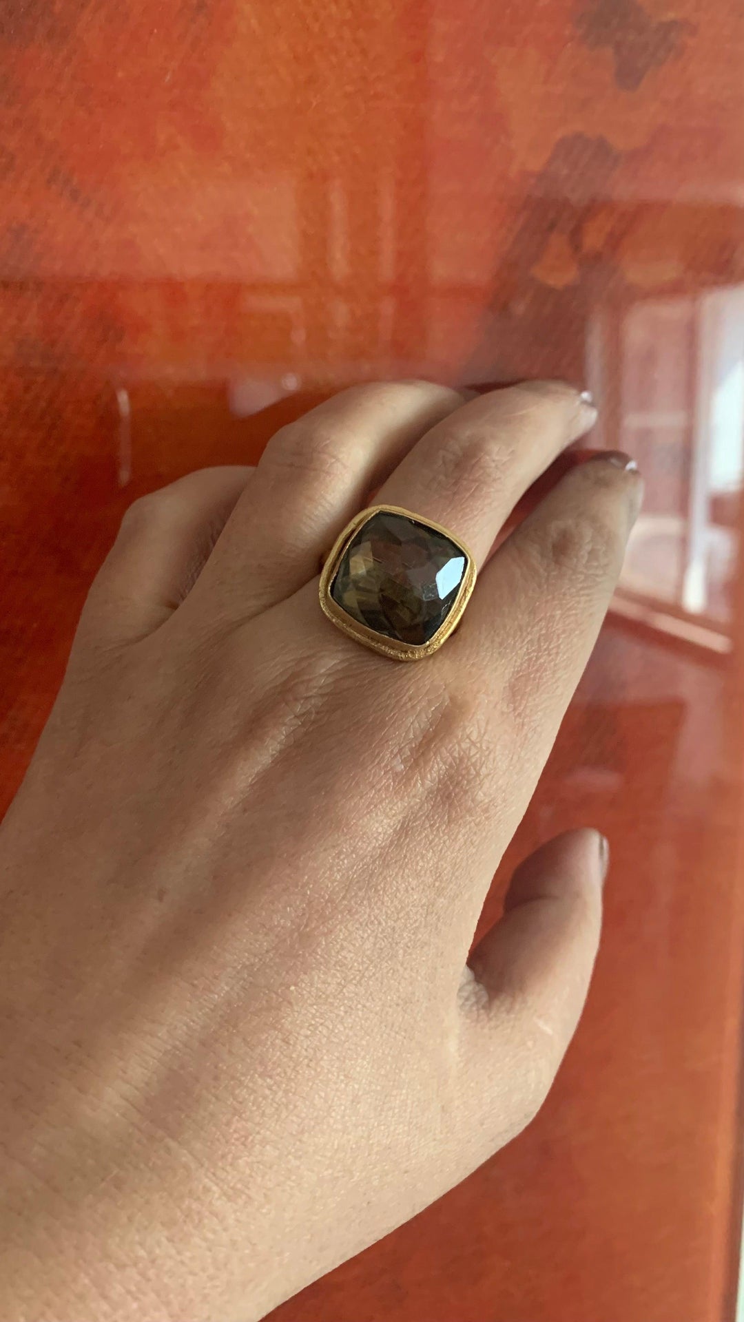 Statement Gemstone Ring - SHIVKA