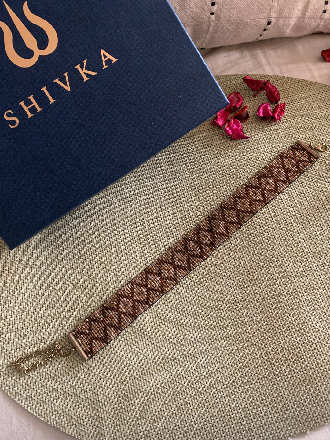 Statement Beaded Choker - SHIVKA