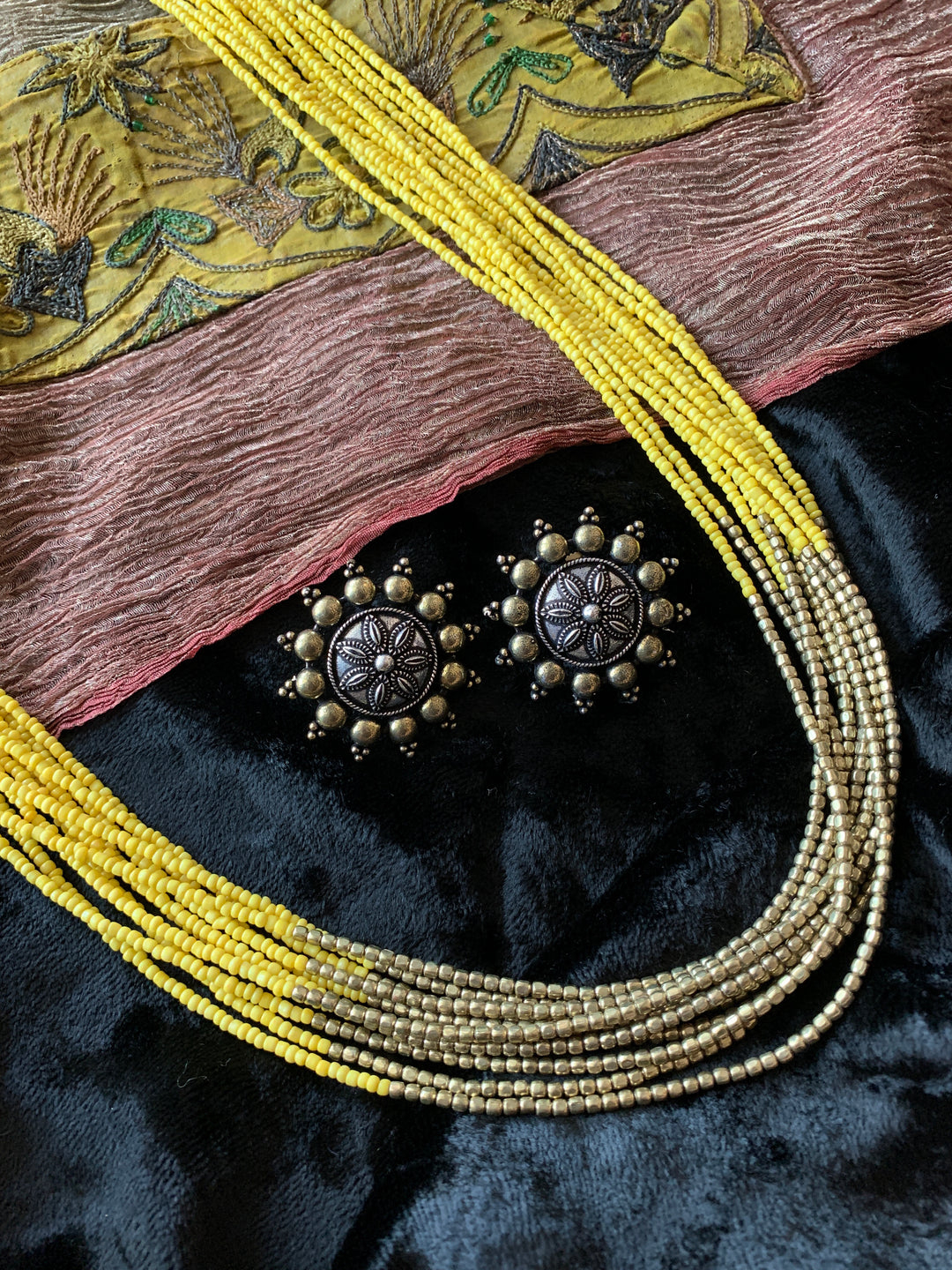 Antique Necklace with Studs