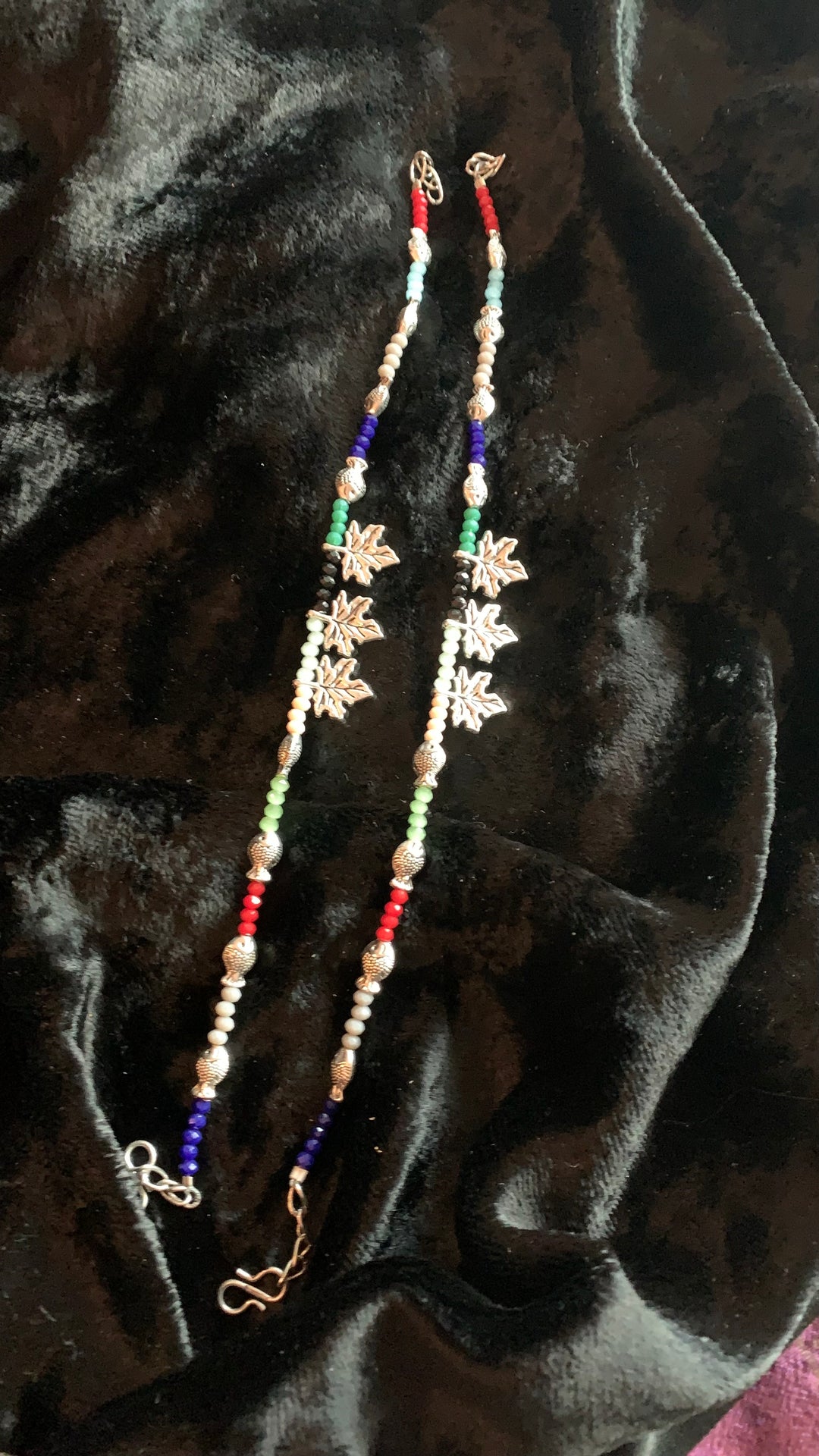 Beautiful Leaves Anklets