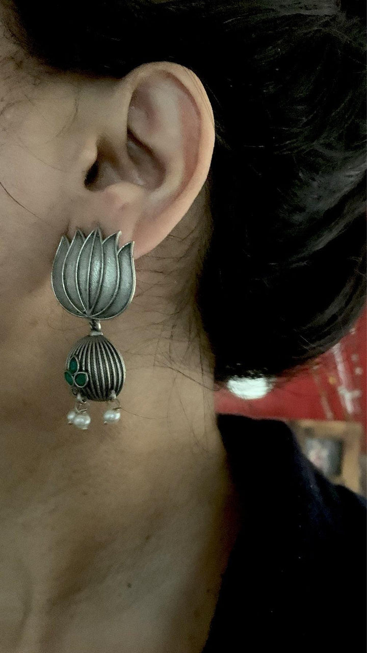 Lotus Earrings - SHIVKA