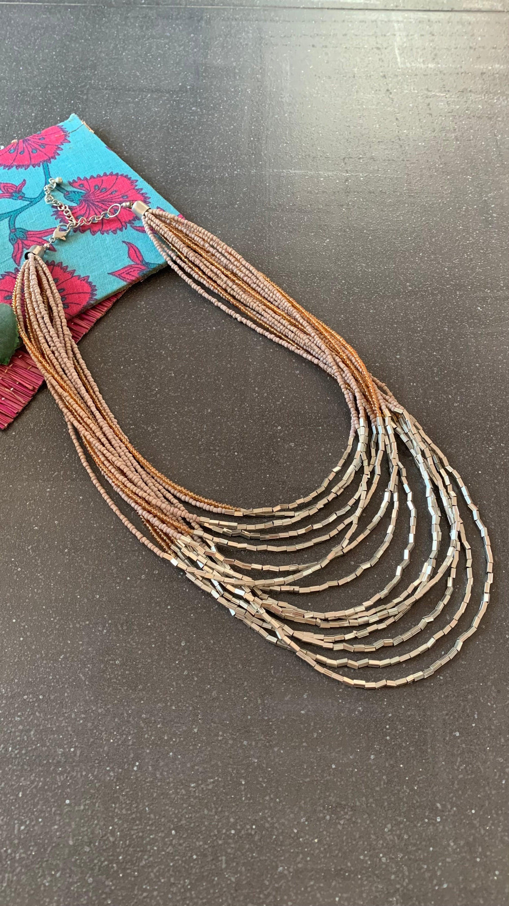 Stylish Beaded Necklace - SHIVKA