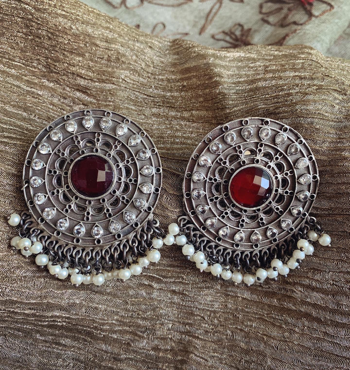 Antique Choker with Oversized Studs