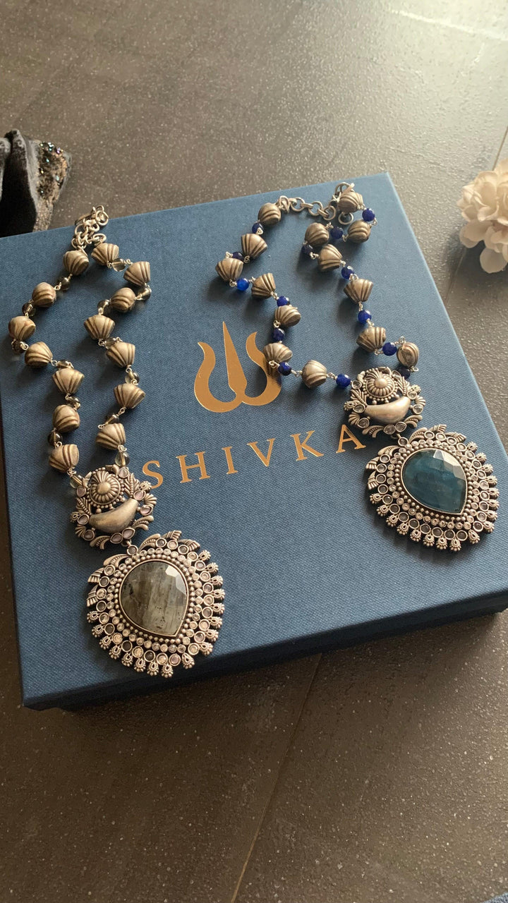 Vintage Artistic Long Necklace - SHIVKA