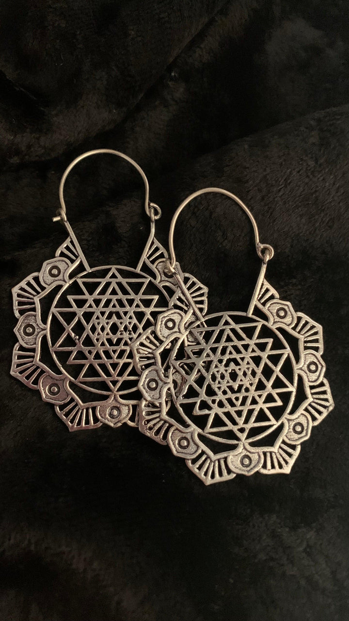 Mesh Hoop Earrings - SHIVKA