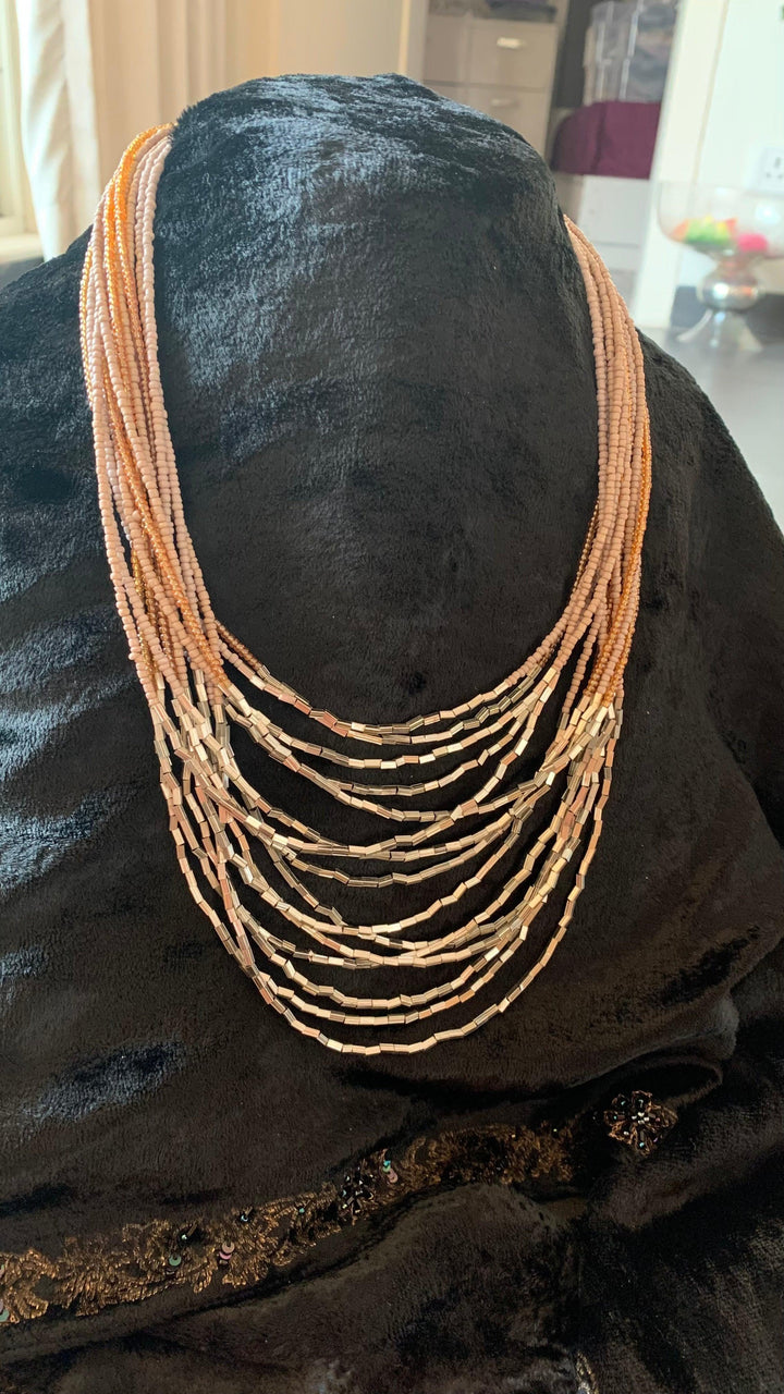 Stylish Beaded Necklace - SHIVKA