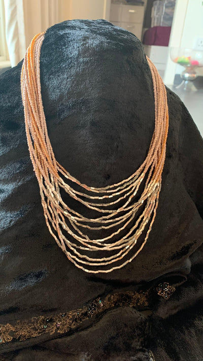 Stylish Beaded Necklace - SHIVKA