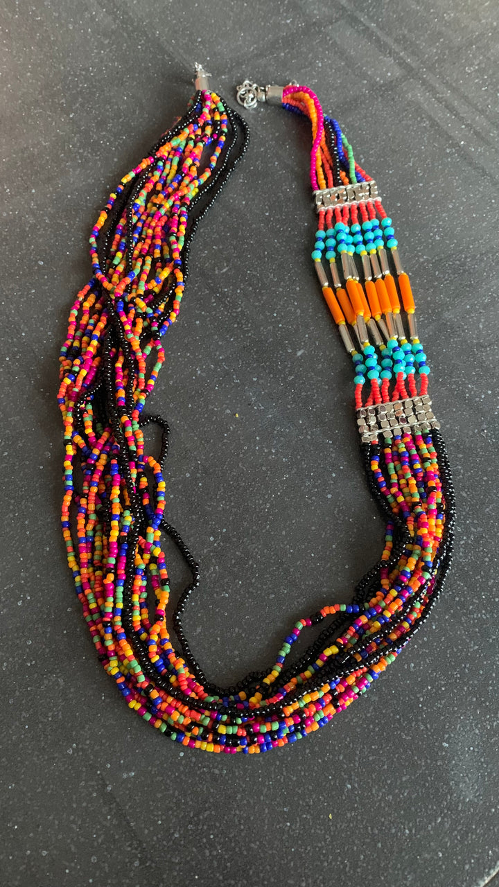 Bright and Beautiful Multilayered Necklace