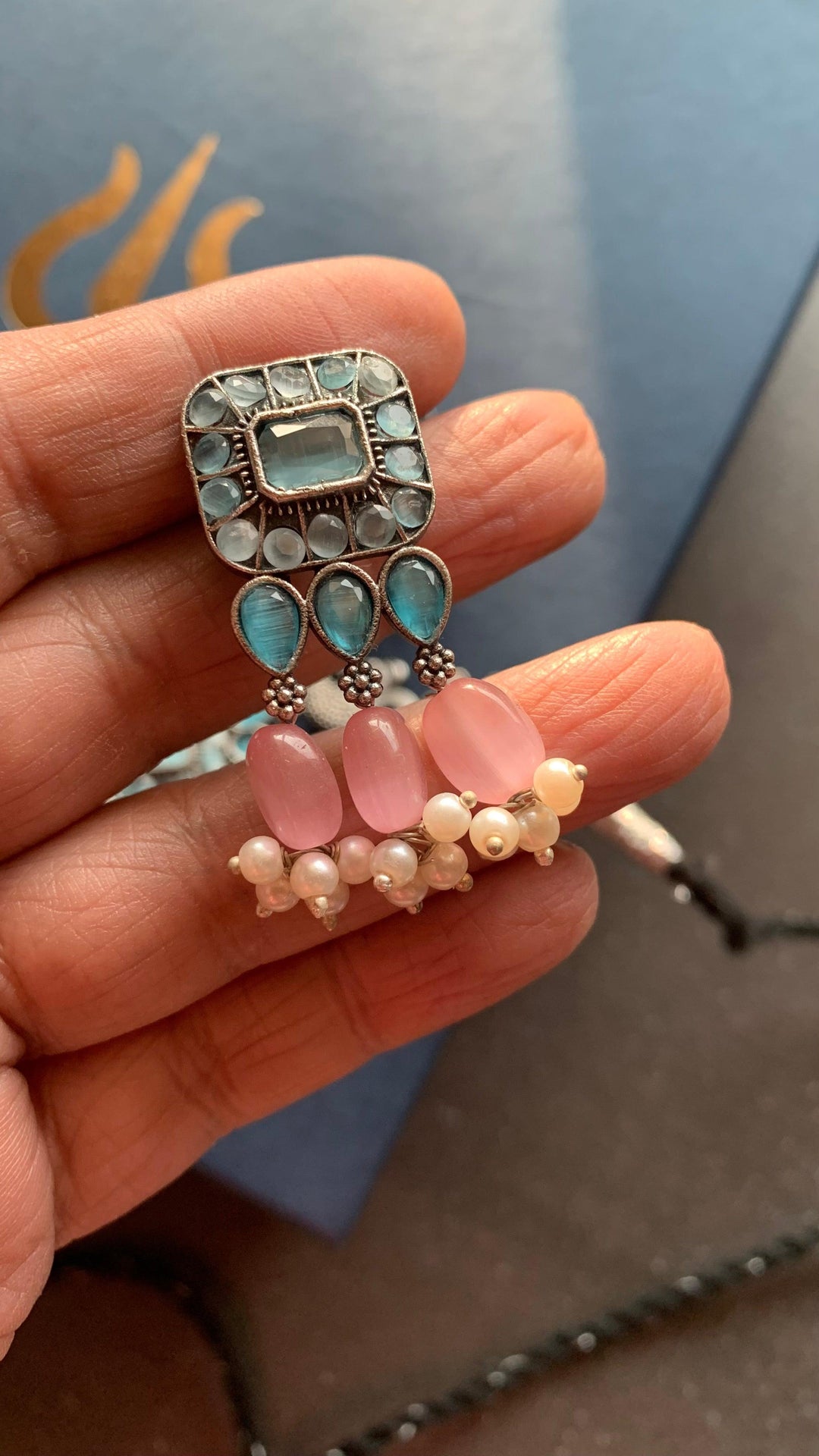 Monalisa Choker with Earrings - SHIVKA