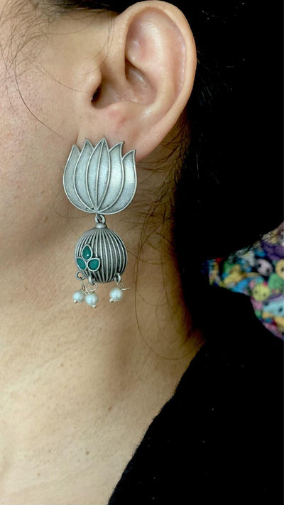 Lotus Earrings - SHIVKA