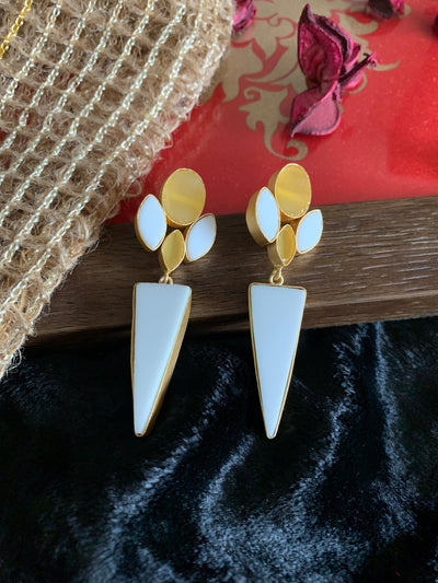 Natural Gemstones Earrings - SHIVKA