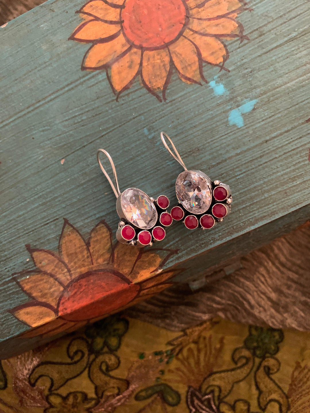 Pretty Stone Earrings - SHIVKA