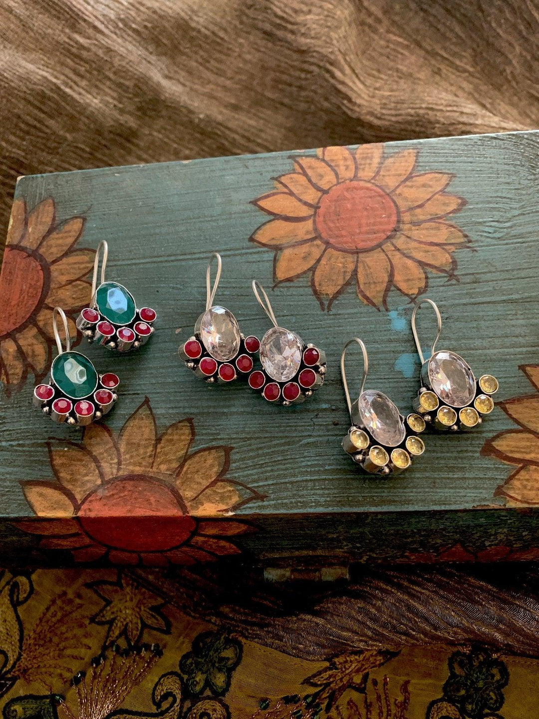 Pretty Stone Earrings - SHIVKA