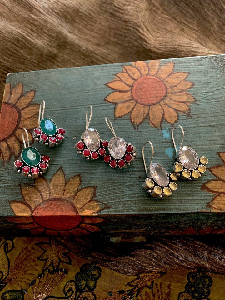 Pretty Stone Earrings - SHIVKA