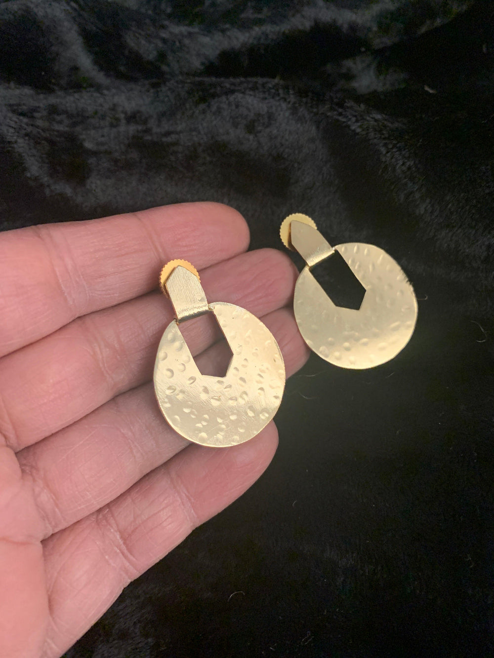 Statement Disc Studs - SHIVKA