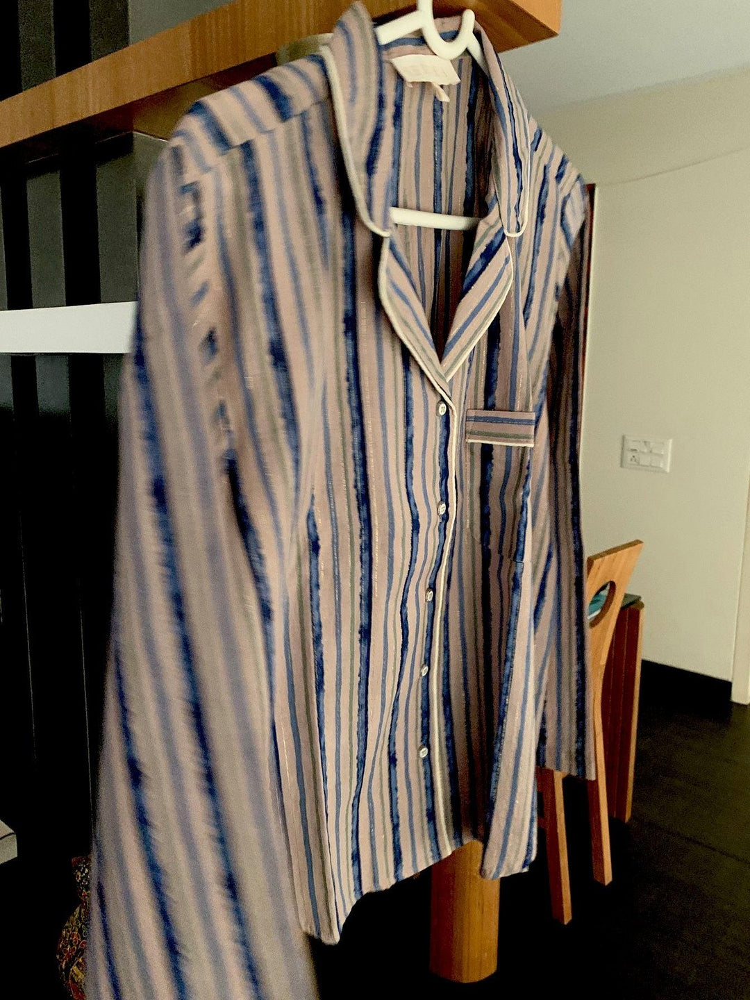 Striped Dreams Nightsuit - SHIVKA