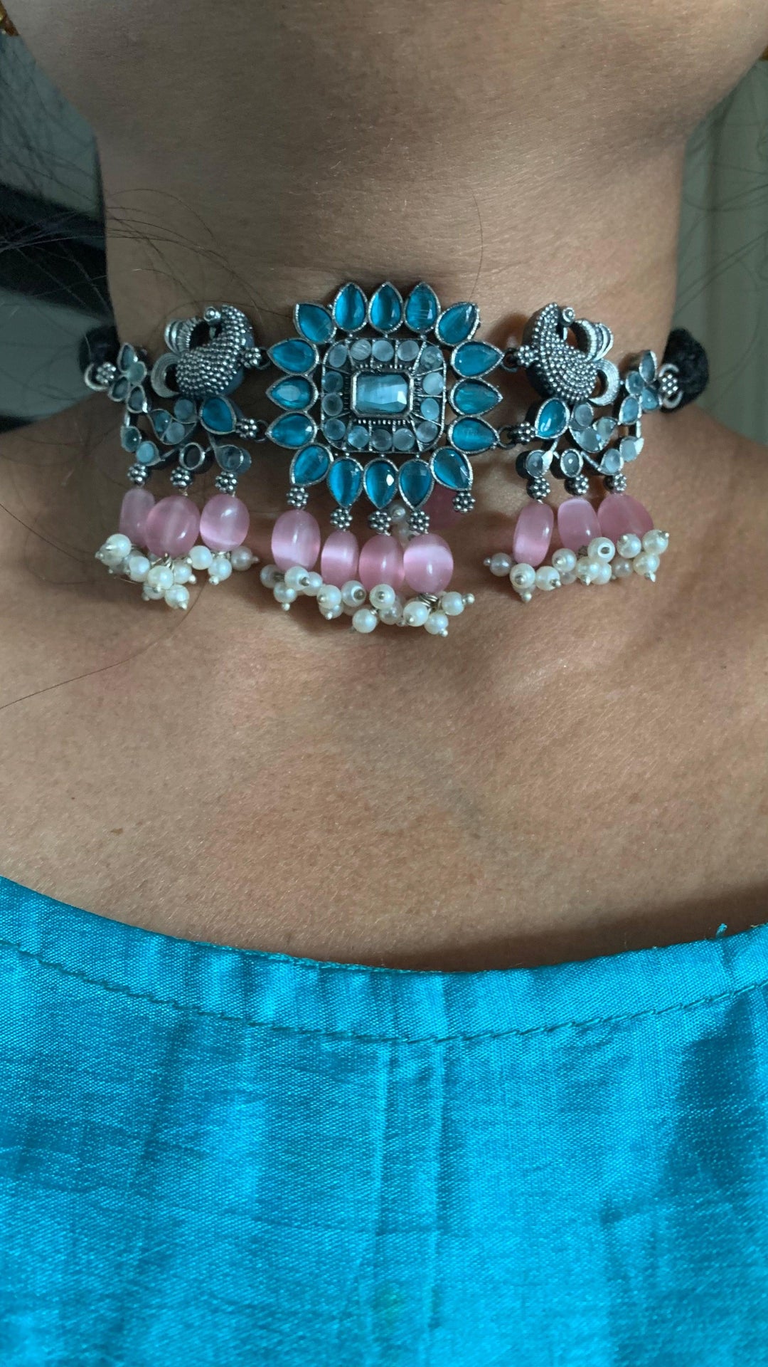 Monalisa Choker with Earrings - SHIVKA