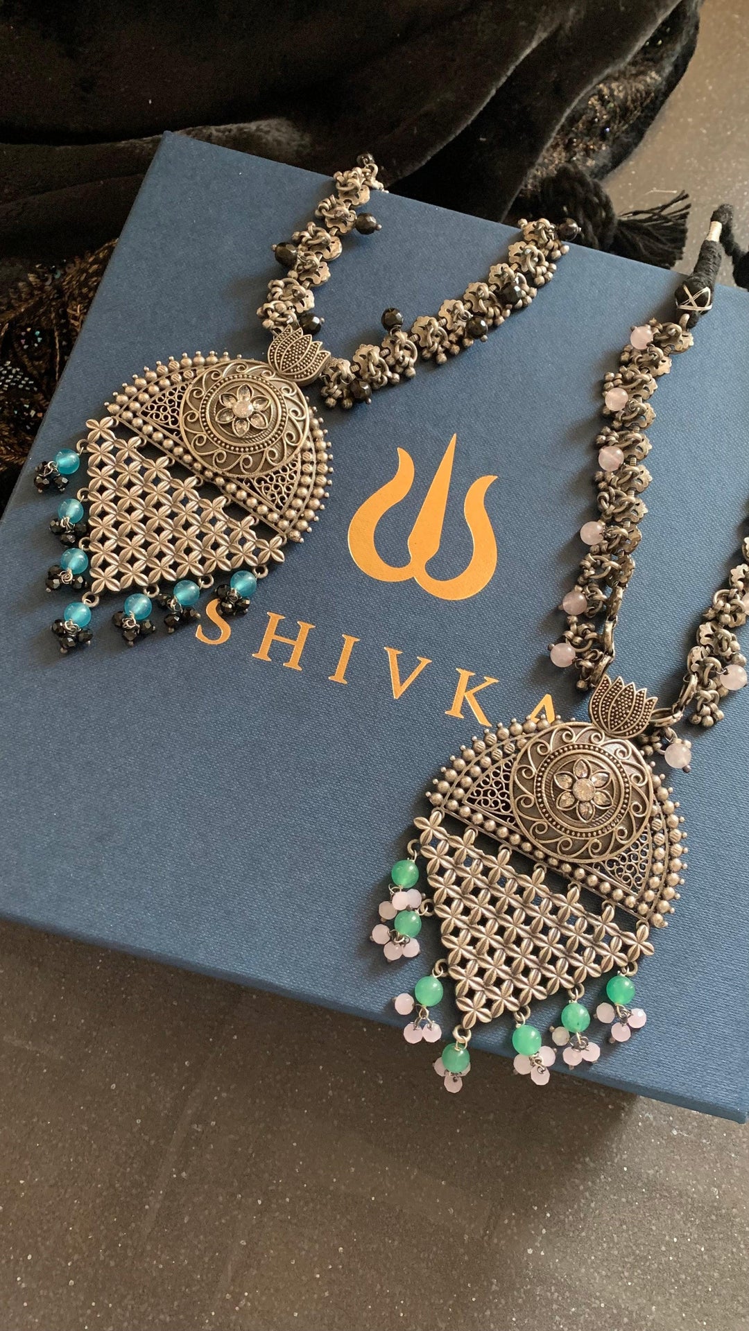 Vintage Artistic Necklace - SHIVKA