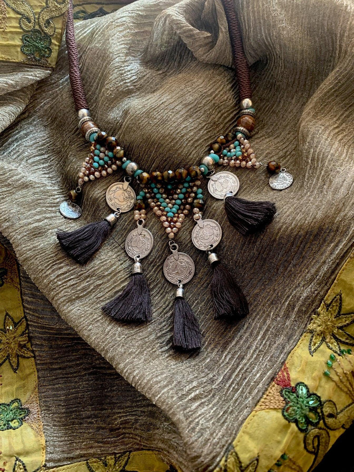 Fusion Tribal Necklace - SHIVKA