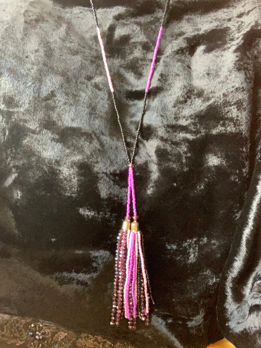 Style Tasseled Long Necklace - SHIVKA