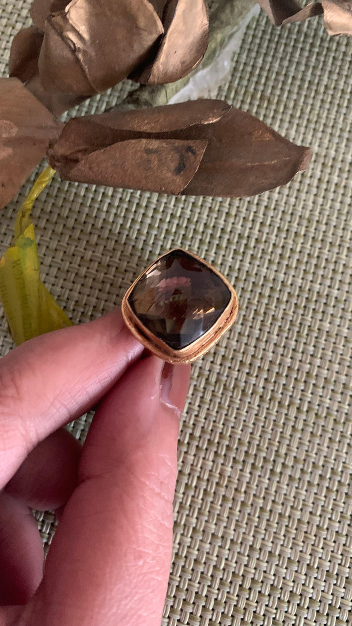 Statement Gemstone Ring - SHIVKA