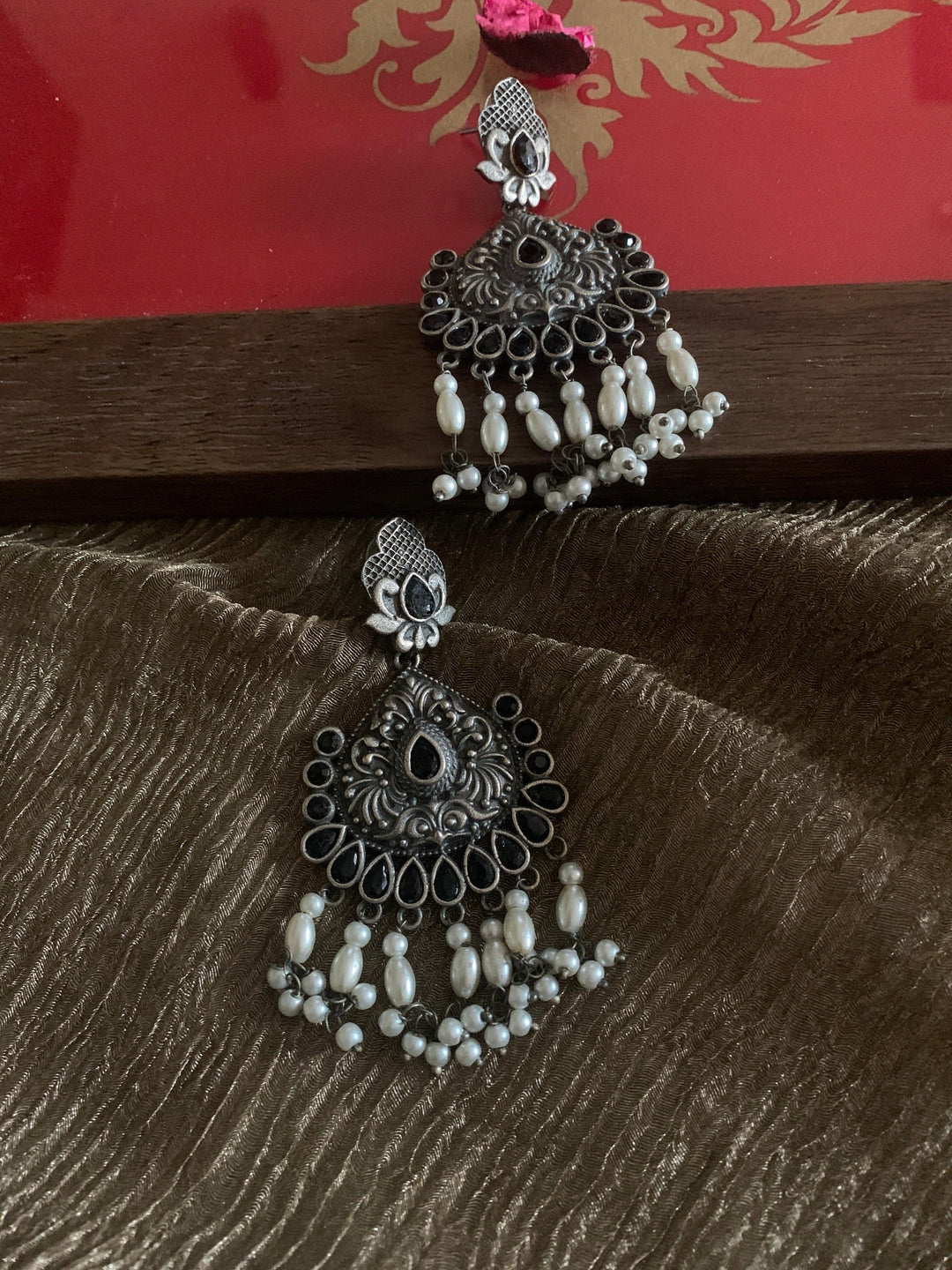 Pretty Pearl Danglers - SHIVKA