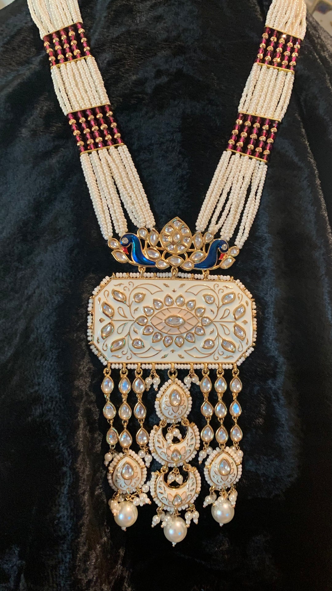 Kundan Necklace with Gorgeous Earrings