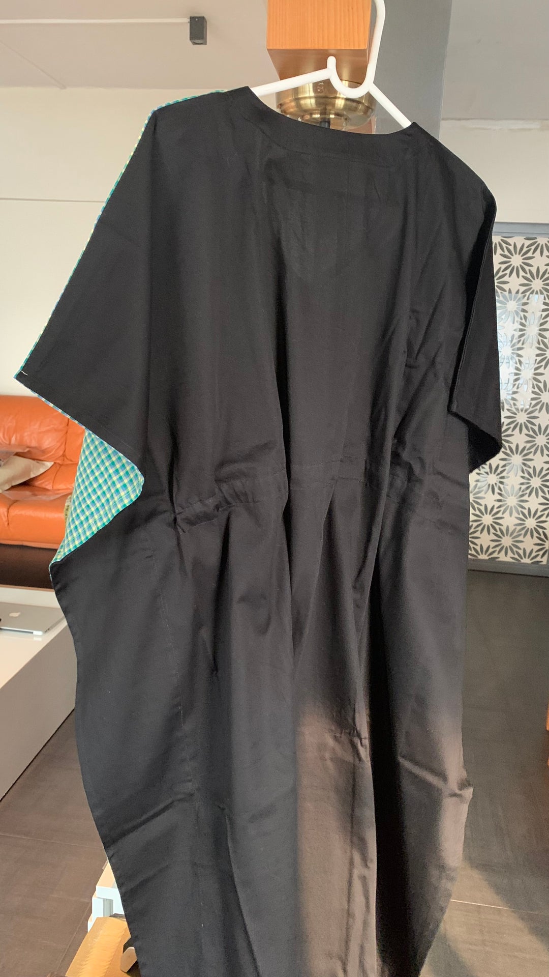 Designer Half and Half Cotton Kaftan