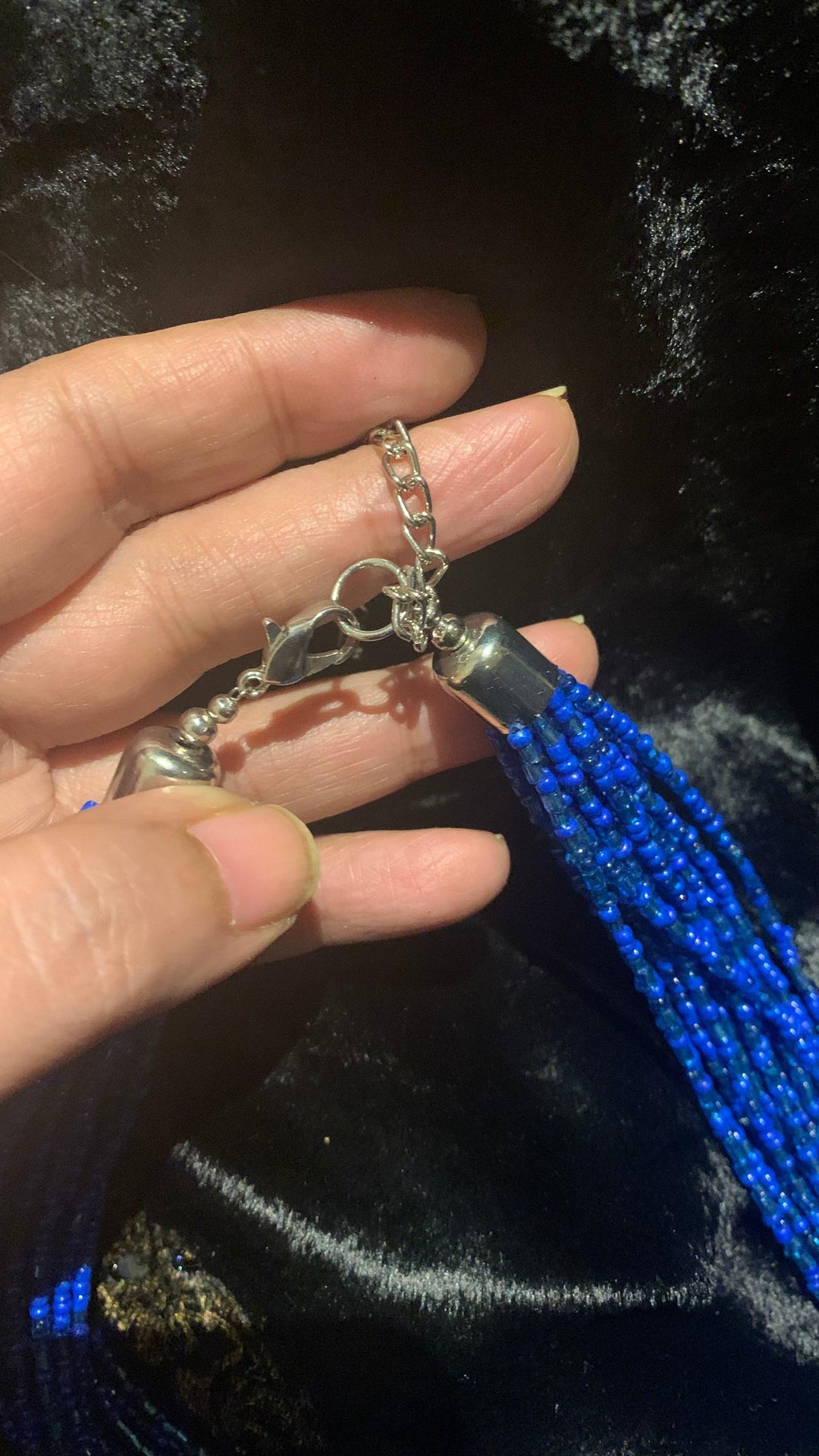 Knotty Beaded Necklace - SHIVKA