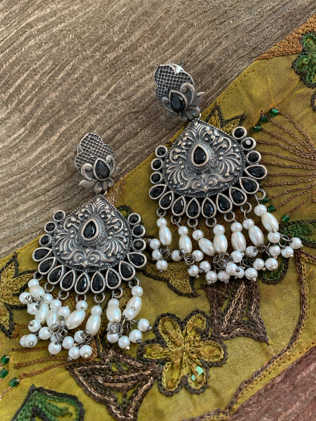 Pretty Pearl Danglers - SHIVKA