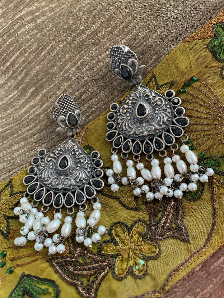 Pretty Pearl Danglers - SHIVKA