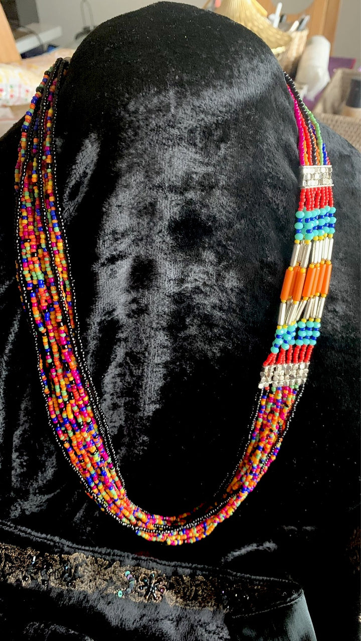 Bright and Beautiful Multilayered Necklace