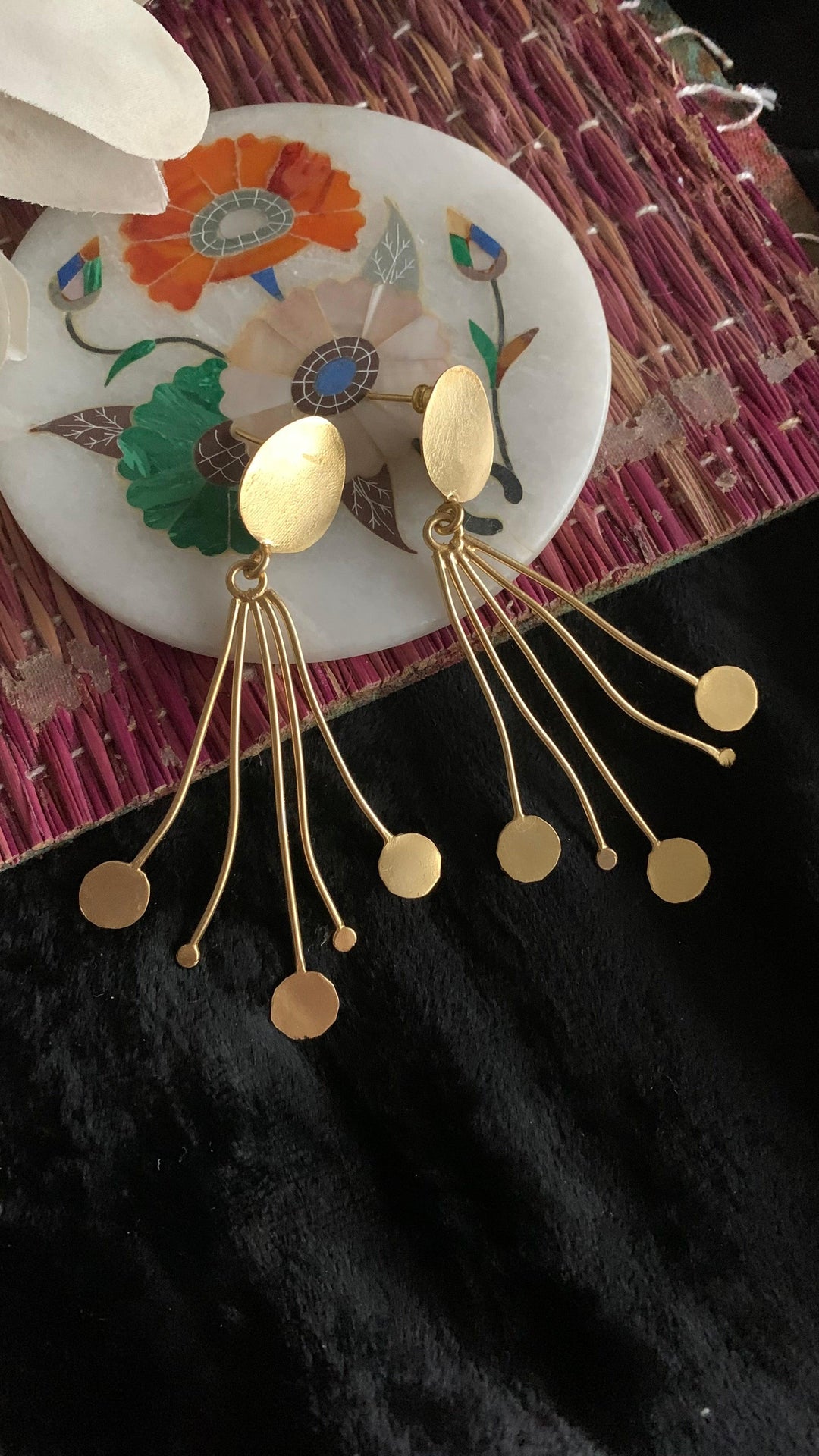 Spiked Danglers - SHIVKA