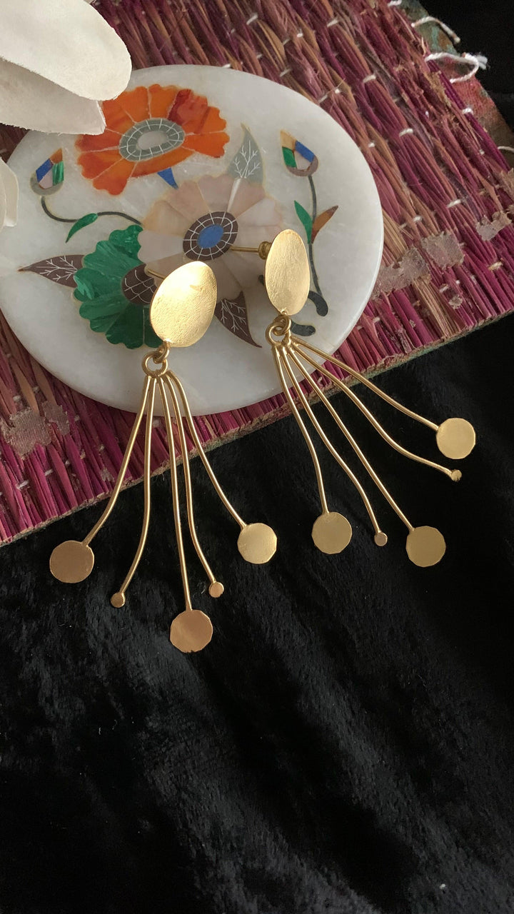 Spiked Danglers - SHIVKA