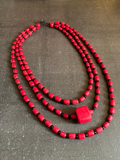 Trendy Beaded Necklace - SHIVKA