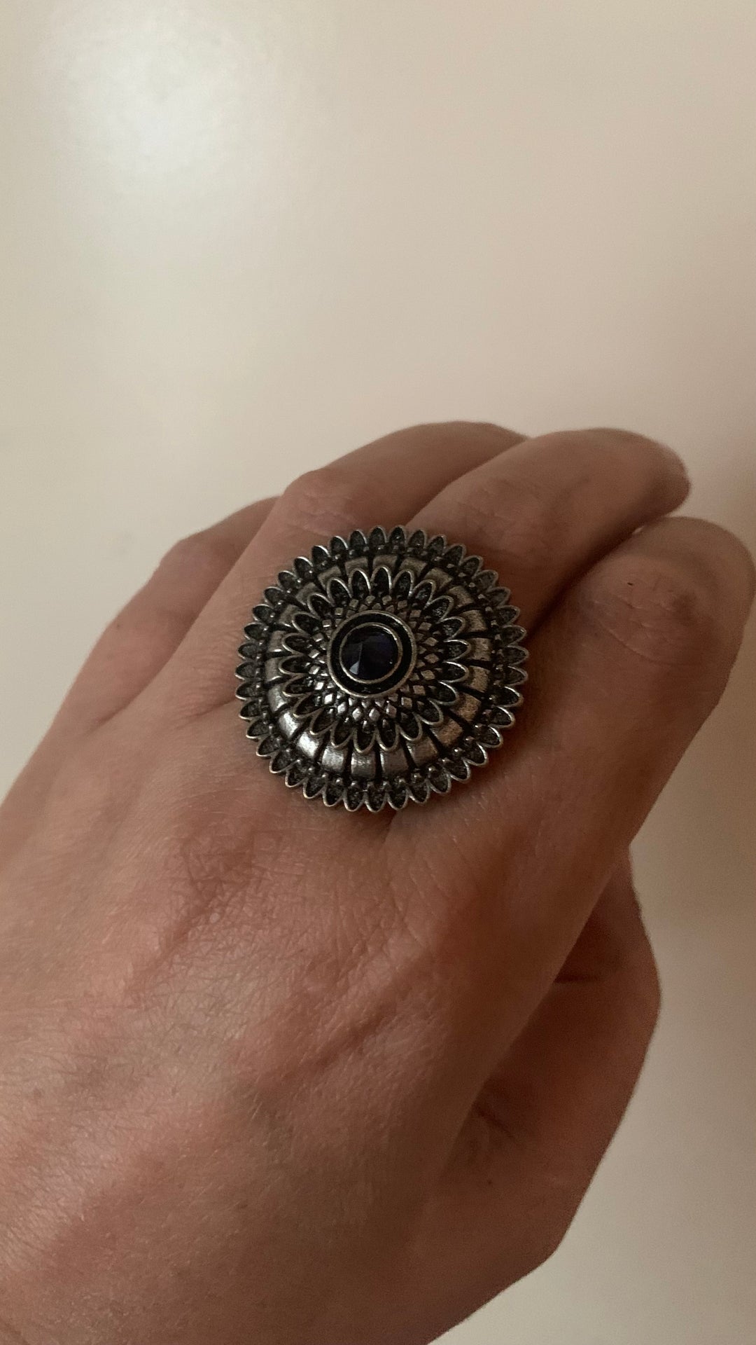 Antique Carved Stone Ring