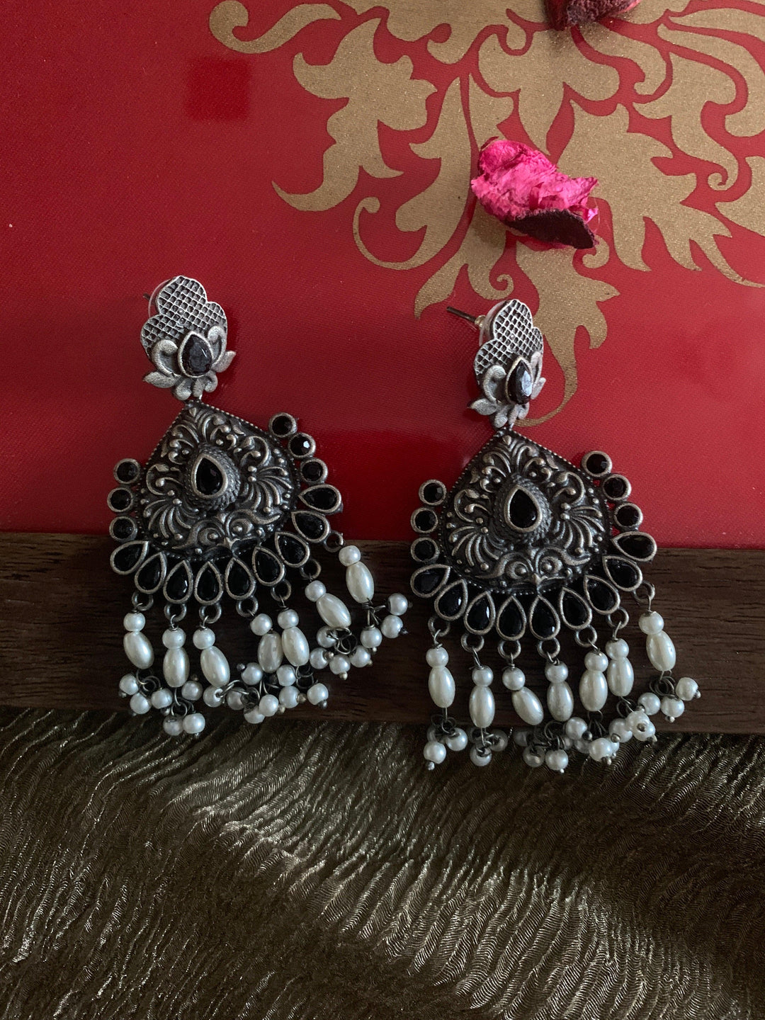 Pretty Pearl Danglers - SHIVKA