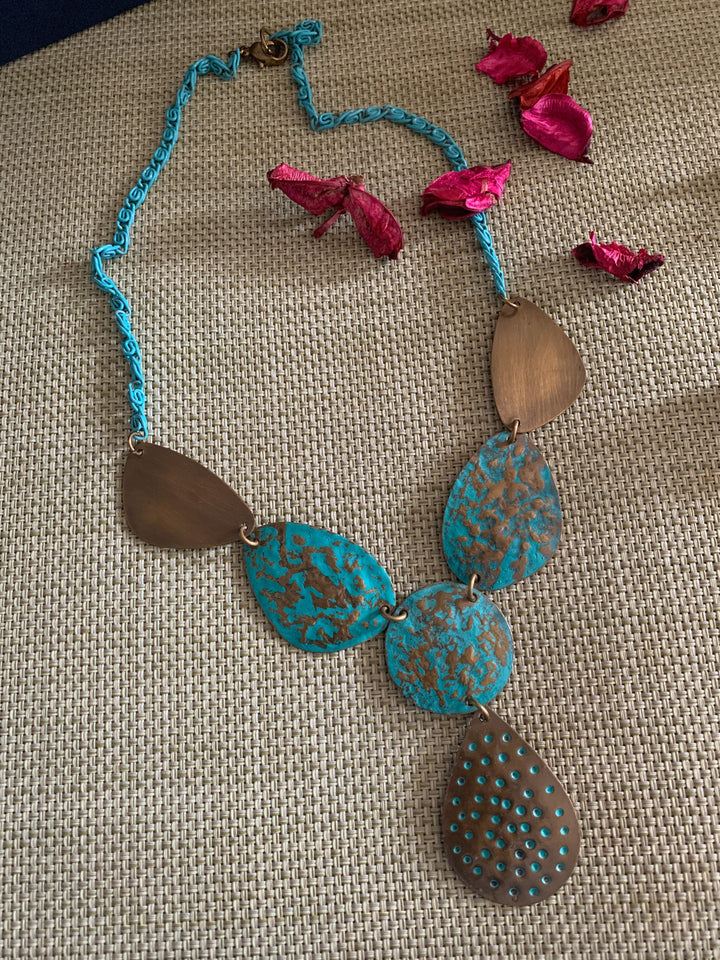 Turquoise Statement Necklace - SHIVKA