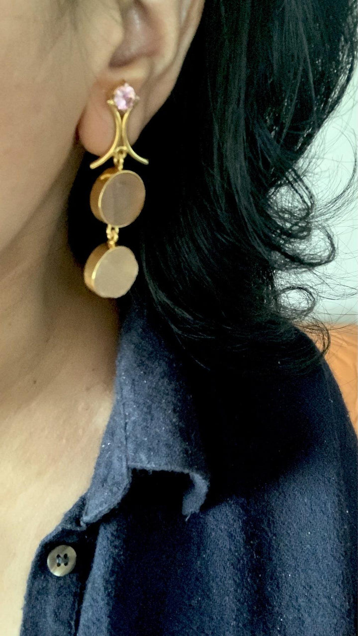Pretty Stone Earrings - SHIVKA