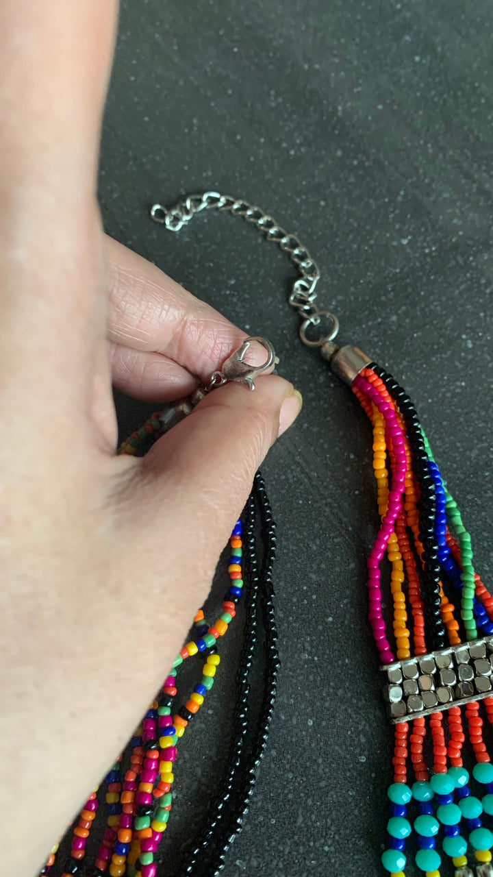 Bright and Beautiful Multilayered Necklace