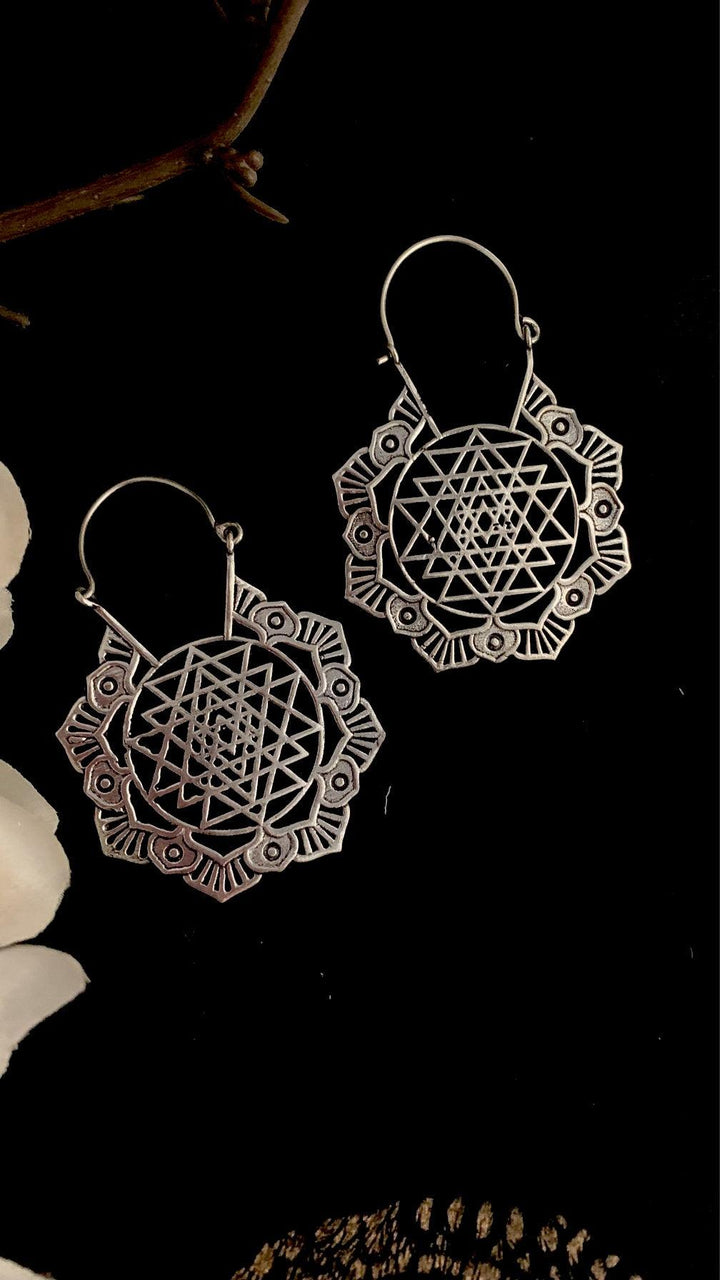 Mesh Hoop Earrings - SHIVKA