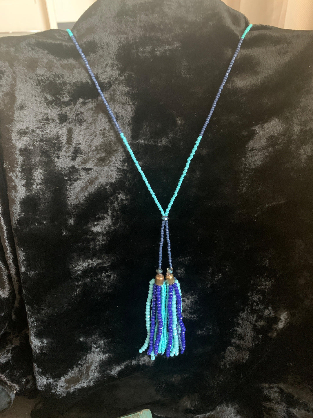 Style Tasseled Long Necklace - SHIVKA