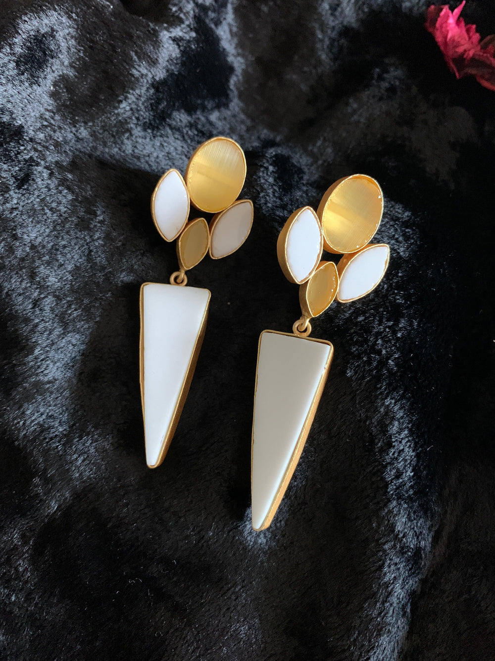 Natural Gemstones Earrings - SHIVKA