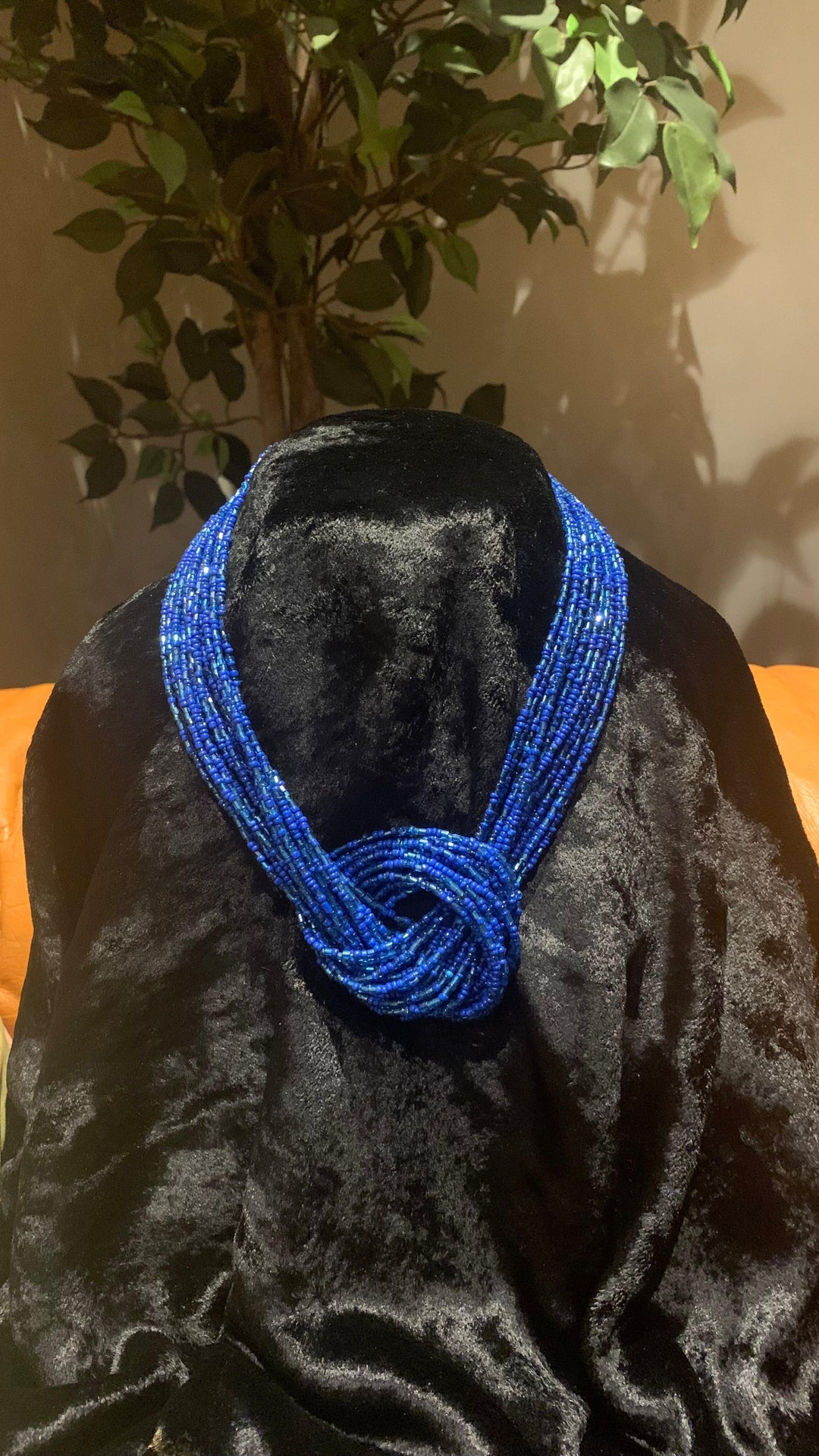 Knotty Beaded Necklace - SHIVKA