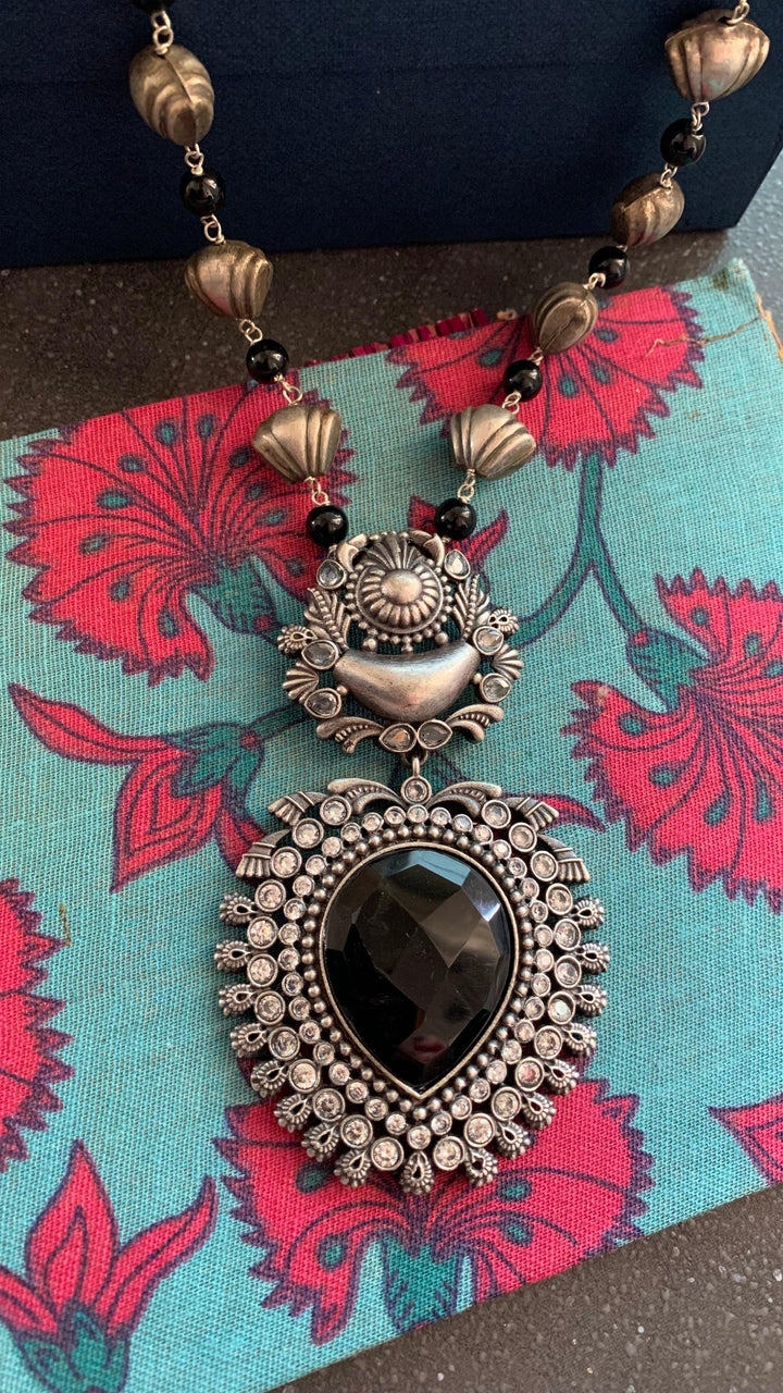 Vintage Artistic Long Necklace - SHIVKA
