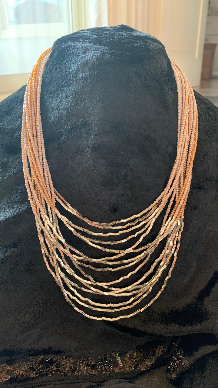 Stylish Beaded Necklace - SHIVKA