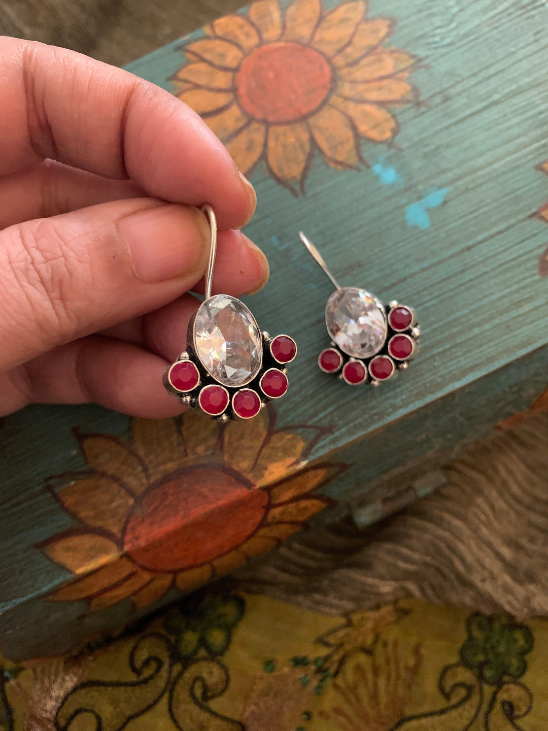 Pretty Stone Earrings - SHIVKA